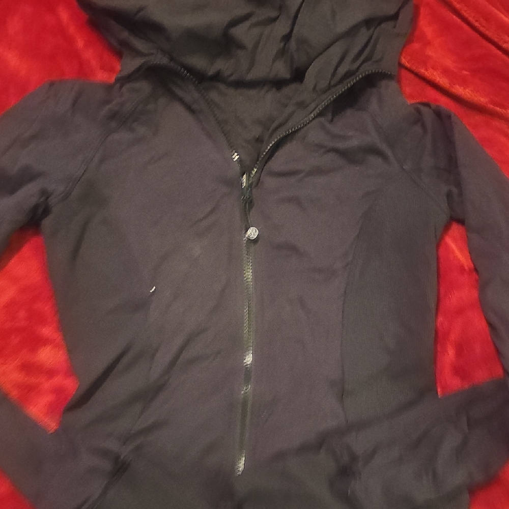 Women's Black Hooded Jacket
